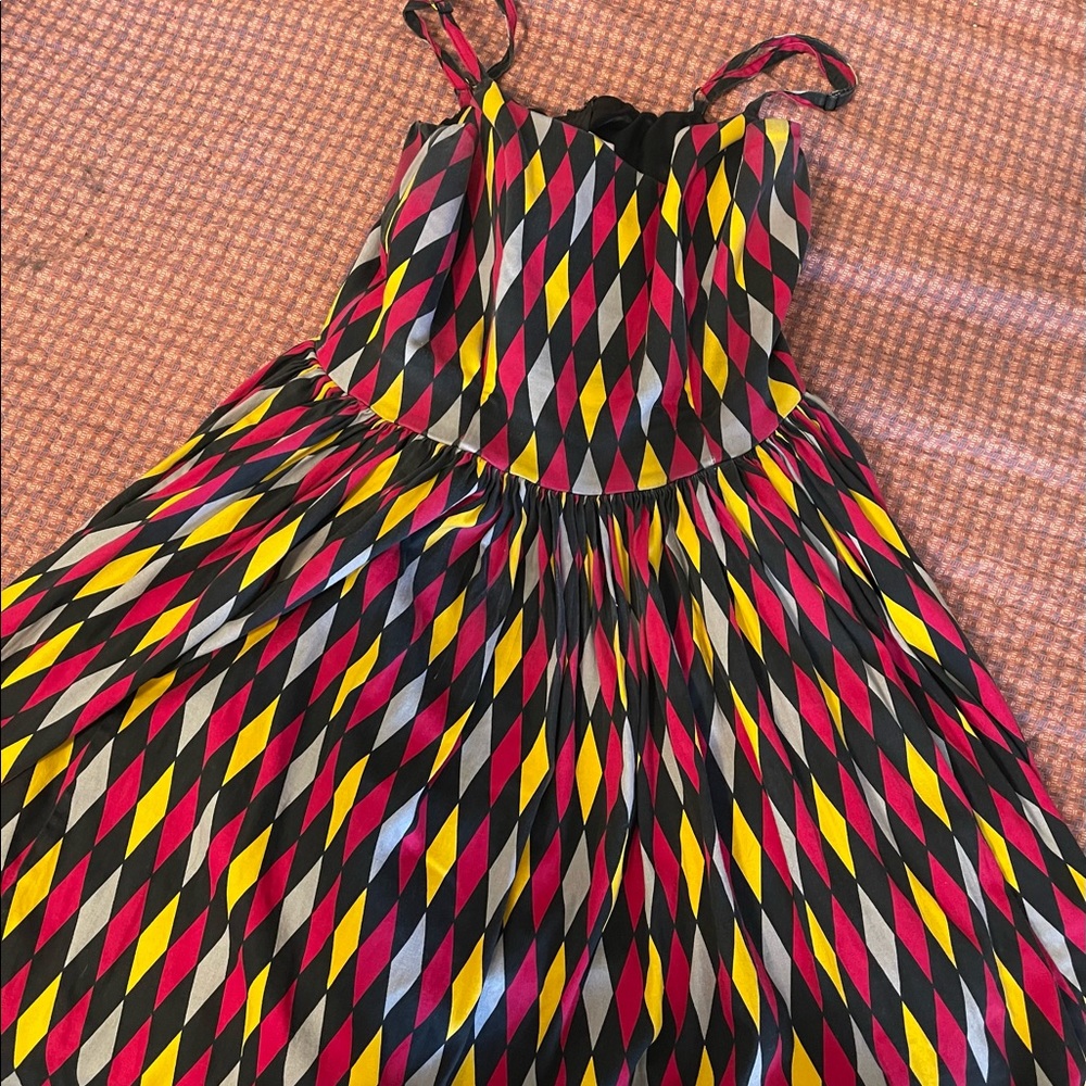 Pinup Girl Clothing - Harlequin Jenny Dress
